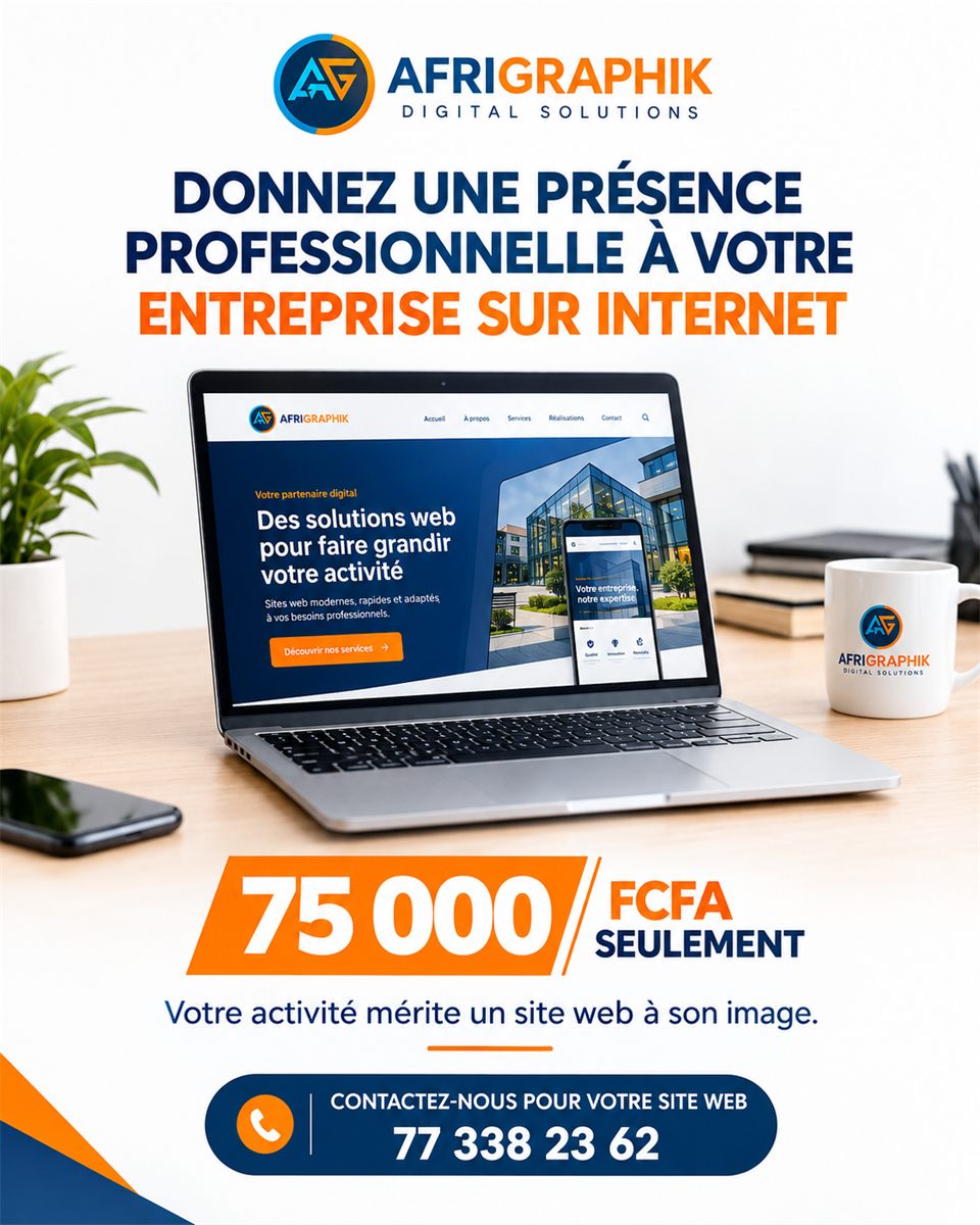 Visuel de l'offre de création de site web